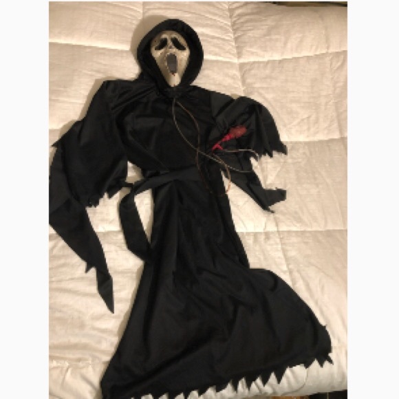 Other - Ghost face (scream ) Halloween costume size 8/10 washed add to another listing